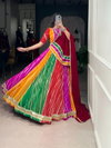 Multicolour Colour Lehenga With Blouse Dupatta Navratri Collection LNB 1688